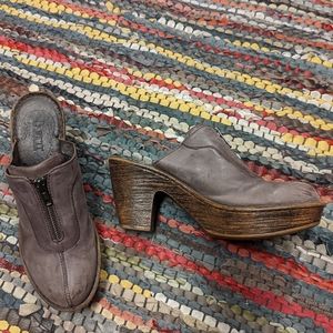 Leather Born Mules